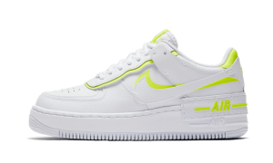 Nike Sko Dame Air Force 1 Shadow Hvid Lemon